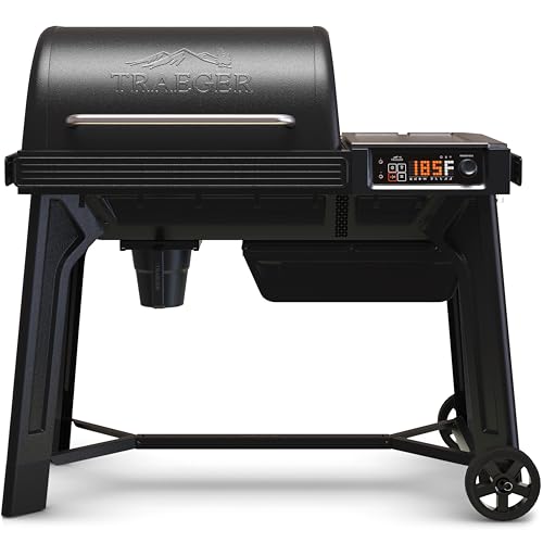 Traeger Grills Woodridge Electric Wood Pellet Grill and Smoker, Wi-Fi Temperature Control up to 500 Degrees, 860 Sq. In. Cooking Capacity, 6-in-1 for Outdoor Grilling, Smoking, and BBQ, TFB86MLH