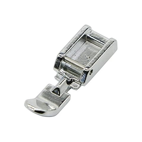 Zipper Sewing Machine Presser Foot for Low Shank Snap on Singer Brother Babylock Janome Kenmore White Juki New Home Simplicity Elna Husqvarna Janome Bernina Cover