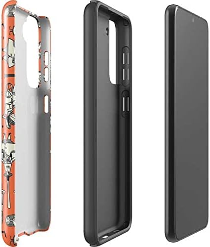 Skinit Pro Phone Case Compatible with Galaxy S21 5G - Officially Licensed Disney The Nightmare Before Christmas Character Pattern Print Design
