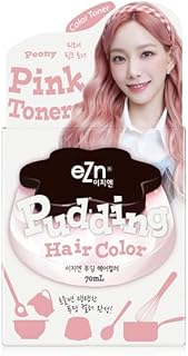 eZn Pudding Taeyeon Hair Dye Ammonia Free Semi-Permanent Self Hair Dye DIY Kit included contain Keratin Made in Korea Beau...