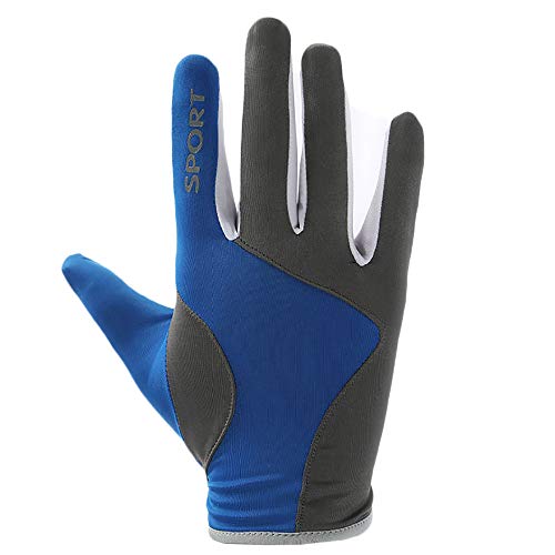 ZZKJNIU Outdoor Handschuhe - Sport Radfahren Fitness Handschuhe Alle Männer Und Frauen Sommer Dünnschliff Elastisch rutschfest Atmungsaktiv Sonnenschutz Cover