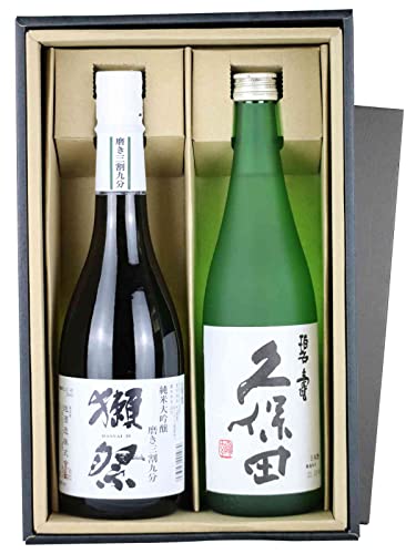 獺祭 純米大吟醸 磨き三割九分&久保田 純米大吟醸 山廃 碧寿 720mlセット