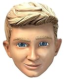 thunderbirds tracy island interactive playset Einfacher Zusammenbau Star Cutouts SM235 Offizielle ITV Thunderbirds Party Alan Tracy 1 x Papp-Maske für das ganze Gesicht und Kostüm, inklusive Schlaufen und Gummiband, mehrfarbig