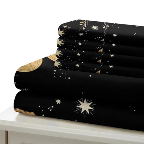 Drap de couette lune 3D 260x220 microfibre housse super king - 7