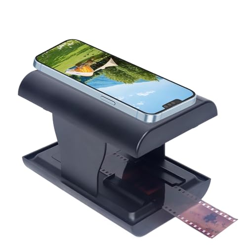 Scanner de Diapositives e Diapositives et négatifs Scanner de Films Convertisseur Photo numérique for négatifs et Diapositives 35 mm/135 mm