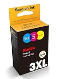 Product Title: Kodak Verite 5 Replacement Inks (ADT1UA) 3XL Color Ink Jet Cartridge compatible to V50, V55, V55W Eco, V55 Plus, V60 Eco, V640 Eco, V64 Series, V65 Eco, V65 Plus