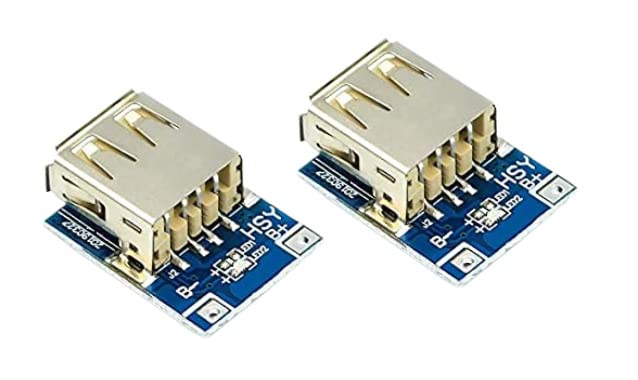 ESPtronics (2 Pcs) 5V Step-Up Power Module Lithium Battery Charging Board for Power Bank Module-image-25