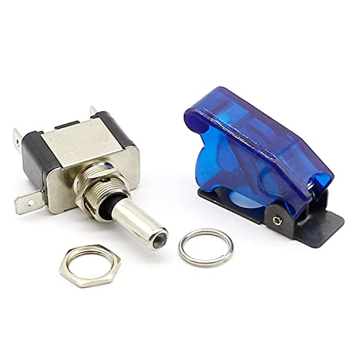 Interrupteur 12V 20A haute performance avec levier à bascule robuste et LED intégrée