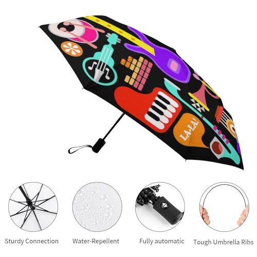 Parapluie compact automatique robuste pour ne plus finir trempé - 3