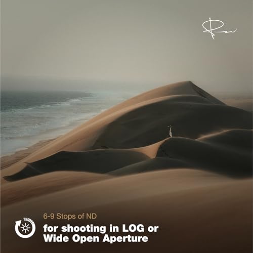 Image of PolarPro 82mm Peter McKinnon VND Camera Filter - 6-9 Stop Variable Neutral Density Lens Filter for DSLR /Mirrorless Professional Video - PMVND Signature Edition II for Cinematic Shutter Speed Control