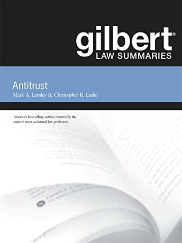 Télécharger Gilbert Law Summaries on Antitrust, 11th (English Edition) PDF Ebook En Ligne