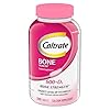 Caltrate 600 Plus D3 Calcium and Vitamin D Supplement Tablets, Bone Health Supplements for Adults – 200 Count