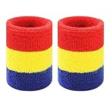 SchweißBäNder Tennis-Armband for Männer und Frauen, Handtuch, schweißabsorbierender Gürtel, Basketball, Yoga, Fitnessstudio, Laufen, Volleyball, Armband, schweißabsorbierender Gürtel FüR Tennis, Gymna