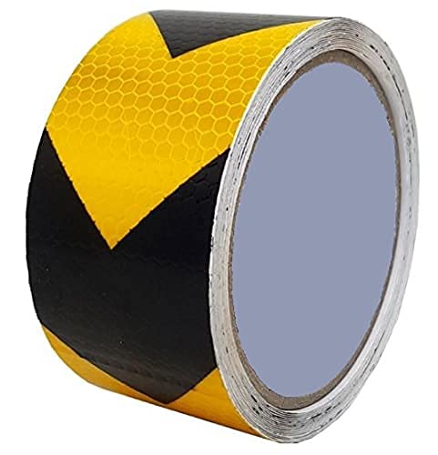 See full amazon price history chart for Floor Marking Plus Reflective Yellow and Black Arrow Reflective Honeycomb Tape | High Intensity & Visibility Safety Warning Tape | Waterproof Self Adhesive Tape Floor Marking Plus Reflective Yellow and Black Arrow Reflective Honeycomb Tape | High Intensity & Visibility Safety Warning Tape | Waterproof Self Adhesive Tape (B0BZ4M1JC7) Amazon Price History, Amazon Price Tracker