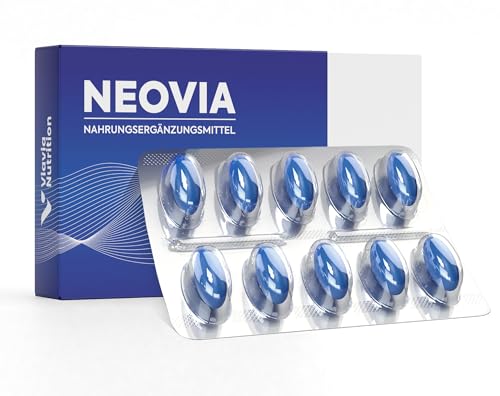 NEOVIA 10x blaue Kapseln für den aktiven Mann Sofortwirkung Extra Stark und Hochdosiert Natürliche Formel mit Ginseng Arginin Citrullin und Vitamin C