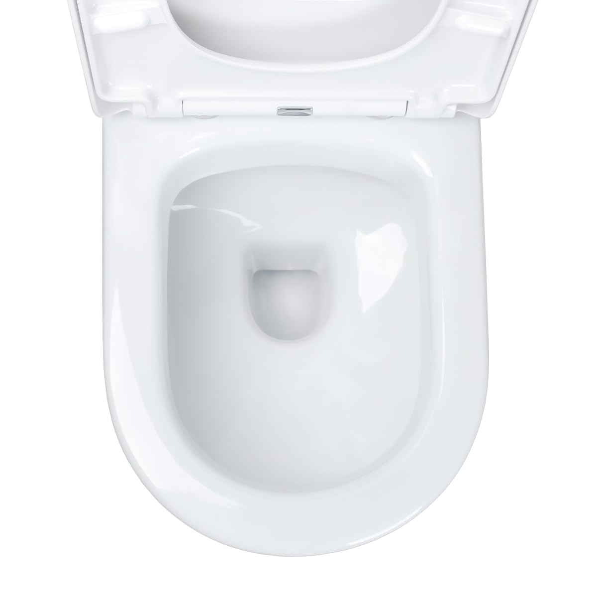 Belvit Inodoro de pared completo con elemento de pared de 75 – 82 cm, sin borde de lavado, inodoro colgante con asiento de cierre suave, cisterna empotrada, placa de pulsador, juego de inodoro para