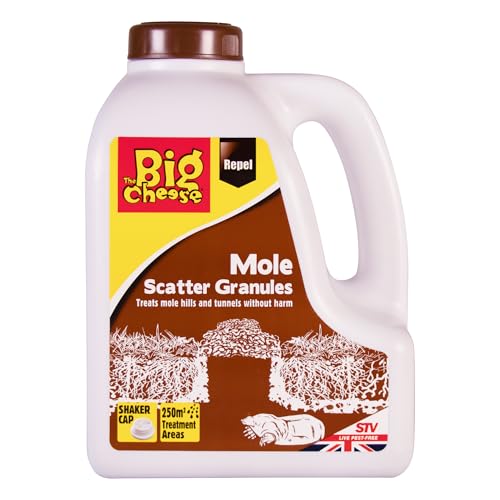 The Big Cheese Mole Scatter Granules - 2.5kg, Natural/ Biodegradable...