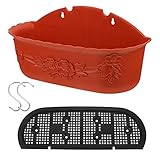 balkongeländer kunststoff aus polen Hängende Blumentöpfe， Hängender Pflanzentopf， Bietet eine einfache elegante möglichkeit, grün.