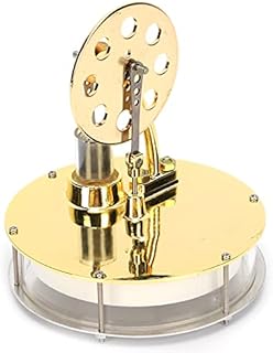 Les-Theresa Low Temperature Stirling Engine Model Mixing Motor Steam Engine Cryogenic Scientific Experiment Education Model Toy