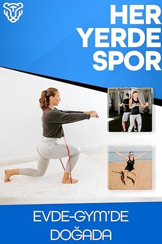 5/15/25/35/45 KG Barfiks Lastiği Gym Resistance Band Antrenman Kas Geliştirme Bandı (Kırmızı 15kg) - Görsel 4