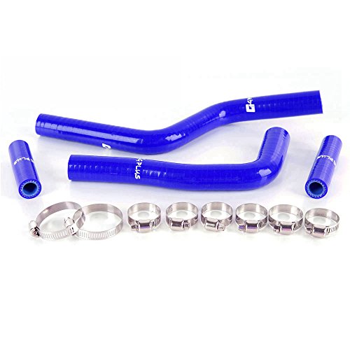 Silicone Radiator Hose Kit Clamps For YAMAHA YZ125 YZ 125 2003-2008 2004 2005 2006 2007 Blue
