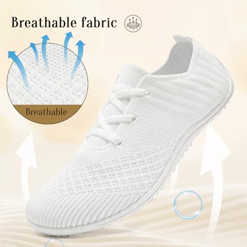Women's Barefoot Shoes Walking Zero-Drop Soles Minimalist Casual Sneakers Yoga Fashionable Soft Outdoor Home Shoes Lightweight Breathable2