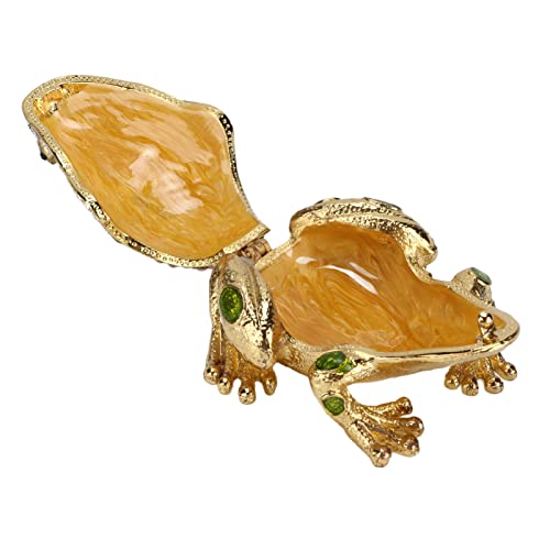Boîte à bijoux grenouille pour décorer une commode de chambre - 6