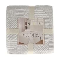 ESSEX Couvre-lit 200x220cm Botanique Orange - Jeté De Lit Moderne Et Doux