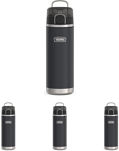 Miniatura 13 de THERMOS ICON SERIES, Botella de Agua de Acero Inoxidable con Boquilla - 24 Onzas, Spruce - Botella de Agua con Aislamiento al Vacío con Tapa