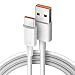 Produktbild 6A Turbocharger für Xiaomi USB-Kabel Schnellladung 120W Turbo für Redmi, Poco, Black Shark - USB Typ C Ladekabel Hypercharge