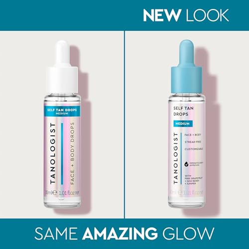 Tanologist Self-Tan Drops - Medium, Bronzing Serum, 1.01 fl oz - image 7