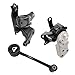 XQSMWF 3Pcs Engine Motor Mount and Transmission Mount Kit, Compatible with Mitsubishi Mirage 2014-2022, Mirage G4 1.2L 2017-2022# 2910A106 1092A096 1093A146 2910A318 8010107 8010104
