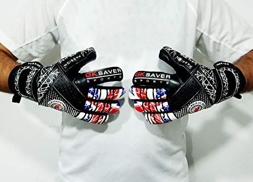Guanti da portiere da calcio a taglio negativo GK
