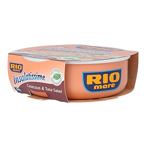 Image of Rio Mare Insalatissima Couscous & Tuna Salad Can (Pack Of 3), 16.8 Ounce Total