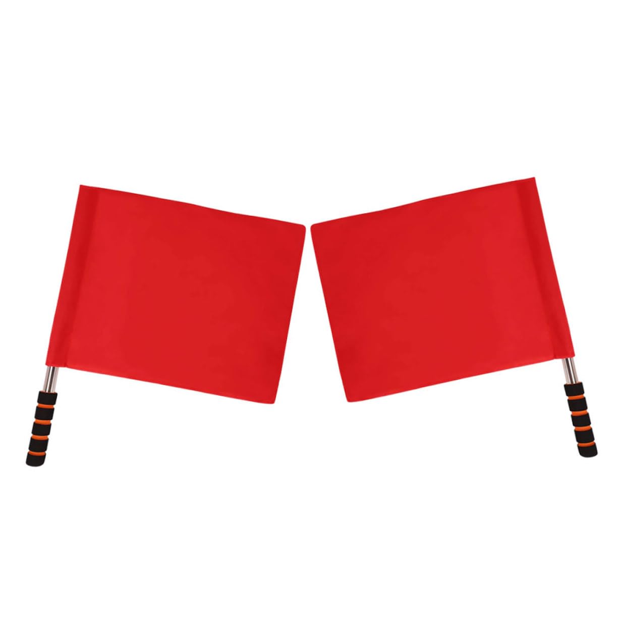INOOMP 8 Pcs Drapeau Drapeau D'Arbitre Drapeaux De Signal D'Avertissement Agitant Un Drapeau pour La Course De Football Drapeau De Course Conduisant Un Match De Drapeau Drapeau D'Arbitre