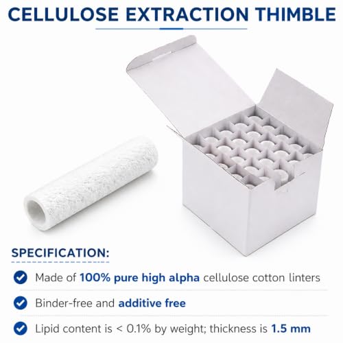 Image of LABART Scientific Cellulose Extraction Thimble, 43mm x 125mm (Pack of 25)