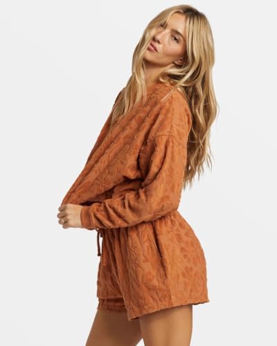 Billabong Loosen Up Crew Neck Sweatshirt, Medium, Toffee4