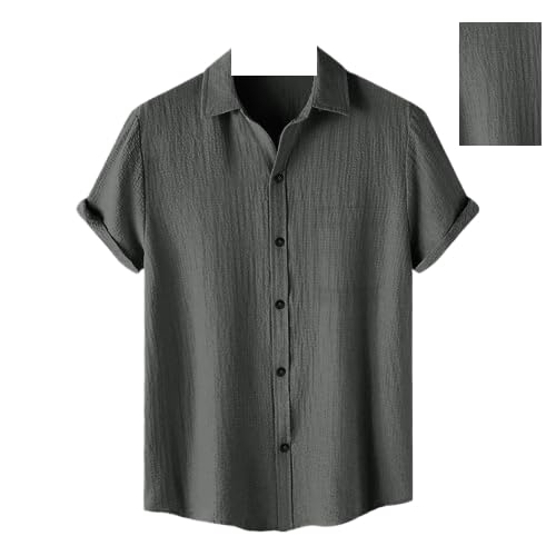 PinkmintMen's Solid Regular Fit Shirt