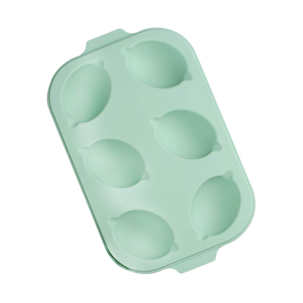 Moldes para helado, Molde de silicona 6 agujeros for repostería, chocolate, magdalenas, helados, galletas y decoración pasteles