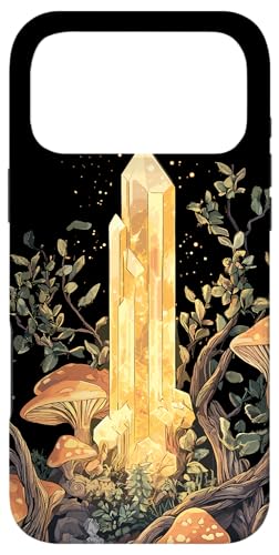 �X�̃L�m�R�ƃJ�^�c�����̃N���X�^�� - Goblincore �X�}�z�P�[�X iPhone 17 Pro Max �p