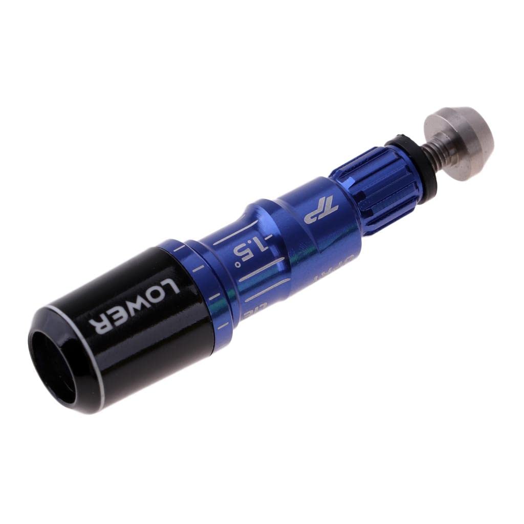 UJEAVETTE Aluminum Alloy Golf Driver Shaft Adapter Sleeve for Taylormade SLDR Blue