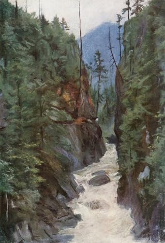 Impression sur toile Capilano Canyon Harold Copping peinture salon haut de gamme