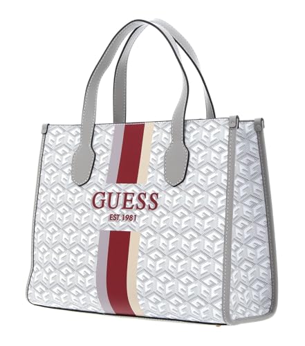 Image of GUESS Women's Printed Tote Bag| Ladies Purse Handbags | Gift For Ladies