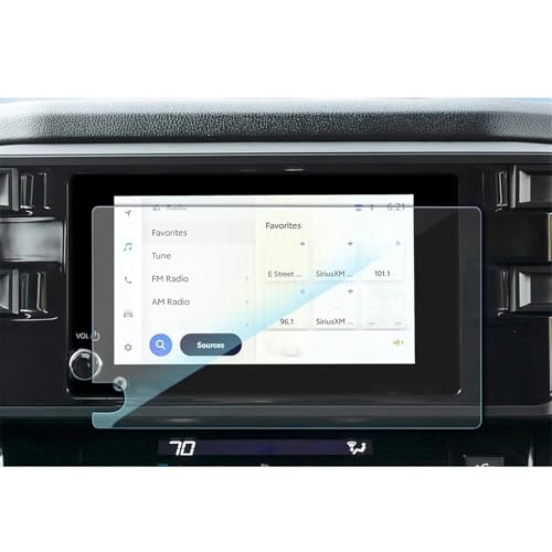 Film protecteur d'écran en verre trempé pour autoradio LCD 8 pouces Toyota Tundra 2022 2023 2024
