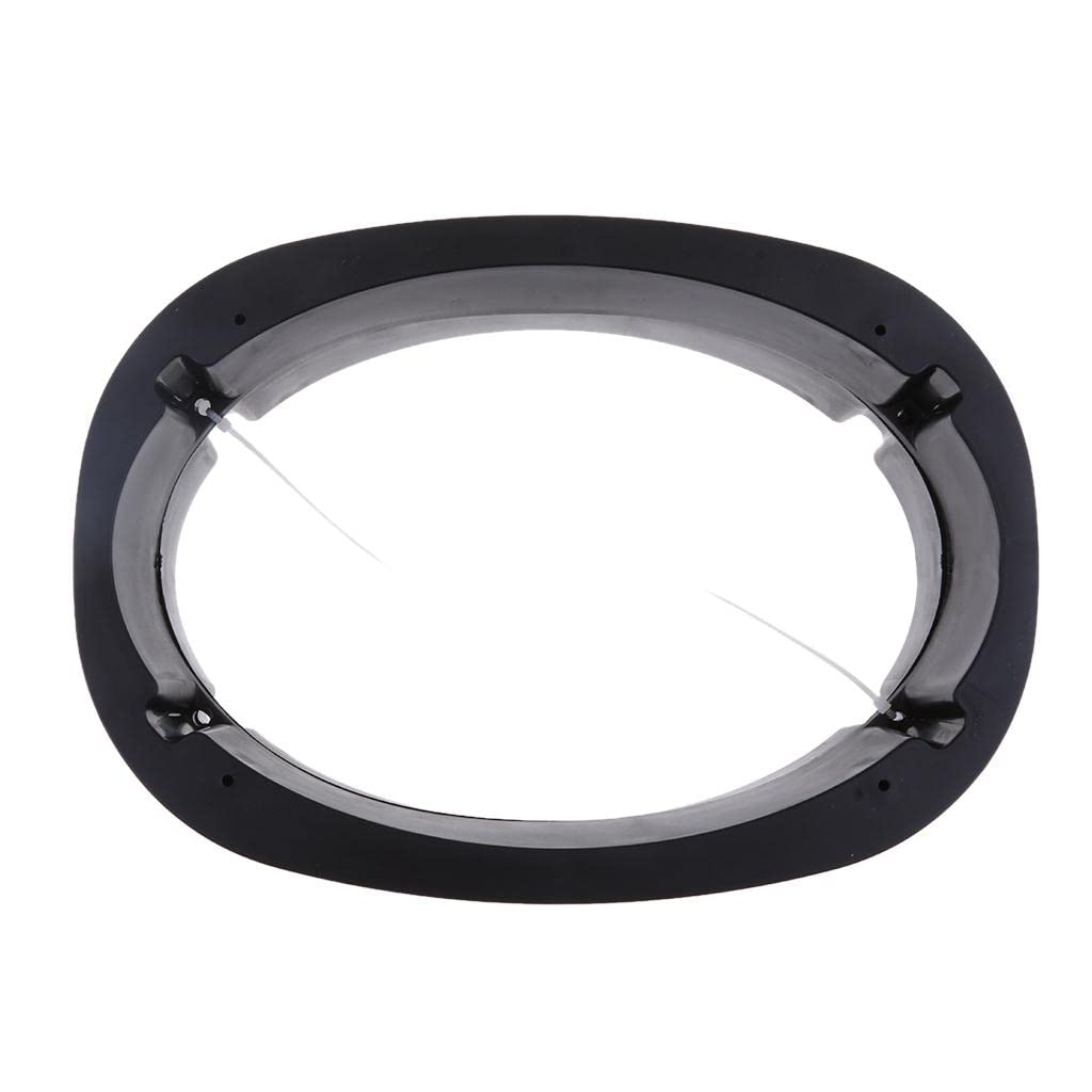 ATORSE® Universal 2 Pieces 6 Stereo Speaker Spacer Hollow Slope Ring Adaptor Mat-image-24