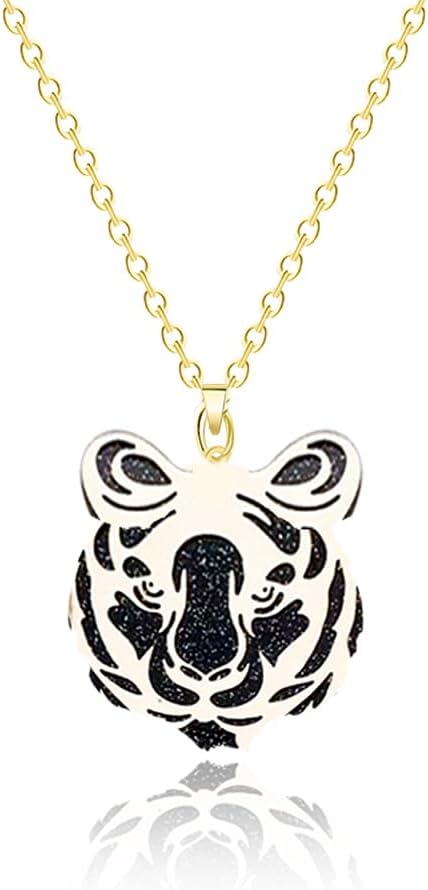 Acrylic Tiger Head Pendant Necklace Punk Animal Nigeria Ubuy