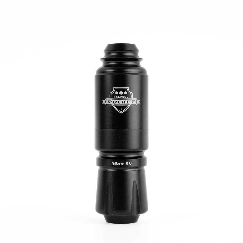 DGT Premium Lightweight Rocket Rotary Tattoo Machine Pen (Black)