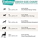 Dalema Hundebett-Bezug (LxBxH): 76.2x50.8x10.2 cm, wasserdicht, befüllbar, 600D Oxford-Ersatzbezug waschbar und abnehmbar, orthopädisch, Haustierbett-Matratzenbezug, schwarz. Nur Bezug.