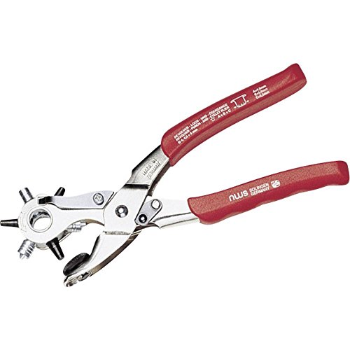 NWS 170K-12-220 Pince emporte-pièce revolver 4 mm, 4,5 mm, 5 mm 220 mm