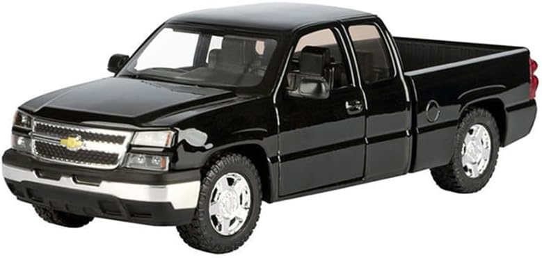 2006 1500 Pickup Truck Black Die-Cast Collection Series 1/25 Diecast Model Car by Motormax 79393-BK